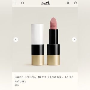 Hermes Beige Natural matte lipstick